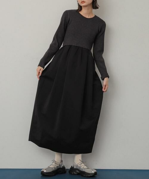 SENSE OF PLACE by URBAN RESEARCH / センスオブプレイス バイ アーバンリサーチ ワンピース | ドッキングコクーンワンピース | 詳細17