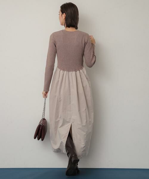 SENSE OF PLACE by URBAN RESEARCH / センスオブプレイス バイ アーバンリサーチ ワンピース | ドッキングコクーンワンピース | 詳細28