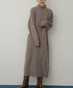 SENSE OF PLACE by URBAN RESEARCH / センスオブプレイス バイ アーバンリサーチ ワンピース | ハイネックセンターシームニットワンピース
