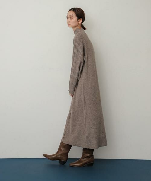 SENSE OF PLACE by URBAN RESEARCH / センスオブプレイス バイ アーバンリサーチ ワンピース | ハイネックセンターシームニットワンピース | 詳細3