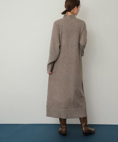 SENSE OF PLACE by URBAN RESEARCH / センスオブプレイス バイ アーバンリサーチ ワンピース | ハイネックセンターシームニットワンピース | 詳細5