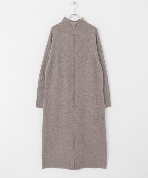 SENSE OF PLACE by URBAN RESEARCH / センスオブプレイス バイ アーバンリサーチ ワンピース | ハイネックセンターシームニットワンピース | 詳細7