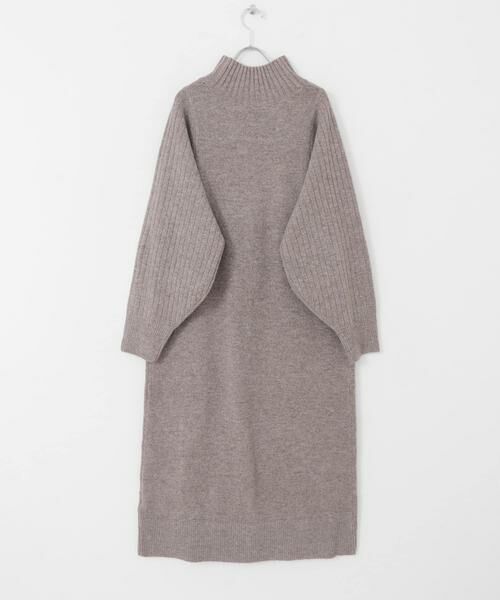 SENSE OF PLACE by URBAN RESEARCH / センスオブプレイス バイ アーバンリサーチ ワンピース | ハイネックセンターシームニットワンピース | 詳細9