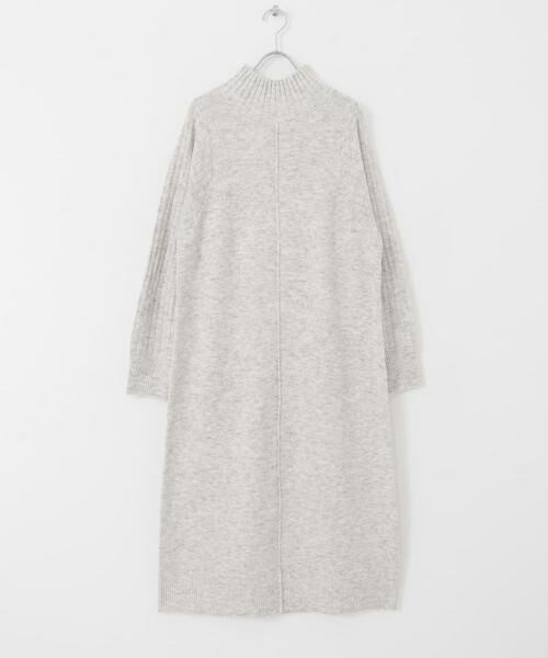 SENSE OF PLACE by URBAN RESEARCH / センスオブプレイス バイ アーバンリサーチ ワンピース | ハイネックセンターシームニットワンピース | 詳細23