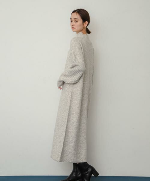 SENSE OF PLACE by URBAN RESEARCH / センスオブプレイス バイ アーバンリサーチ ワンピース | ハイネックセンターシームニットワンピース | 詳細17