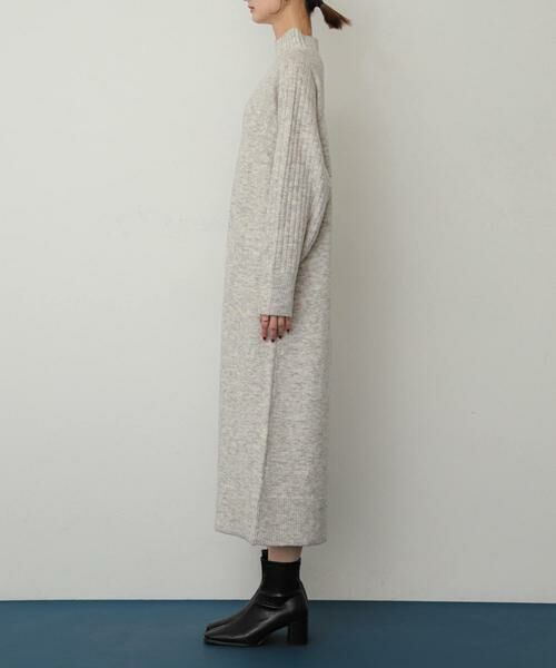 SENSE OF PLACE by URBAN RESEARCH / センスオブプレイス バイ アーバンリサーチ ワンピース | ハイネックセンターシームニットワンピース | 詳細20