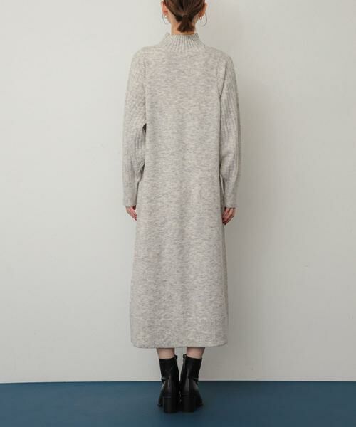 SENSE OF PLACE by URBAN RESEARCH / センスオブプレイス バイ アーバンリサーチ ワンピース | ハイネックセンターシームニットワンピース | 詳細21