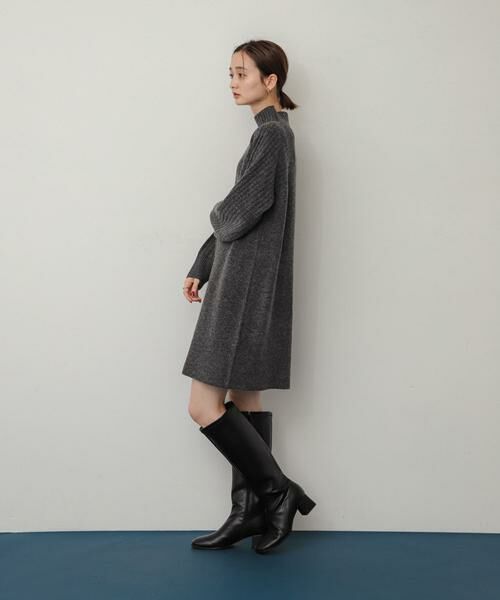 SENSE OF PLACE by URBAN RESEARCH / センスオブプレイス バイ アーバンリサーチ ワンピース | ハイネックセンターシームニットワンピース | 詳細27
