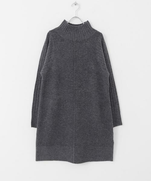 SENSE OF PLACE by URBAN RESEARCH / センスオブプレイス バイ アーバンリサーチ ワンピース | ハイネックセンターシームニットワンピース | 詳細30
