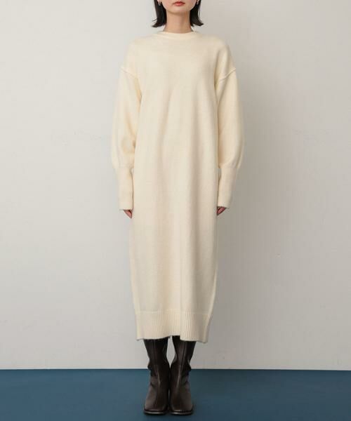 SENSE OF PLACE by URBAN RESEARCH / センスオブプレイス バイ アーバンリサーチ ワンピース | チュールベストレイヤードニットワンピース | 詳細25