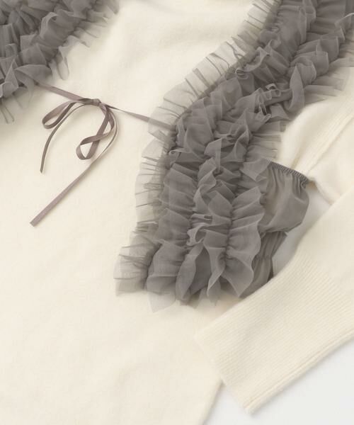 SENSE OF PLACE by URBAN RESEARCH / センスオブプレイス バイ アーバンリサーチ ワンピース | チュールベストレイヤードニットワンピース | 詳細28