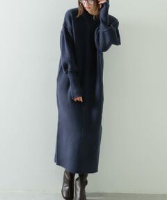 SENSE OF PLACE by URBAN RESEARCH / センスオブプレイス バイ アーバンリサーチ ワンピース | 『WEB/一部店舗限定』センターシームサムホールニットワンピース