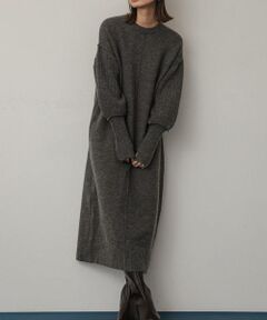 SENSE OF PLACE by URBAN RESEARCH / センスオブプレイス バイ アーバンリサーチ ワンピース | 『WEB/一部店舗限定』センターシームサムホールニットワンピース