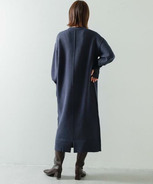 SENSE OF PLACE by URBAN RESEARCH / センスオブプレイス バイ アーバンリサーチ ワンピース | 『WEB/一部店舗限定』センターシームサムホールニットワンピース | 詳細6