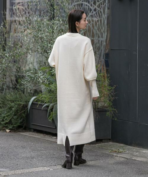 SENSE OF PLACE by URBAN RESEARCH / センスオブプレイス バイ アーバンリサーチ ワンピース | 『WEB/一部店舗限定』センターシームサムホールニットワンピース | 詳細29