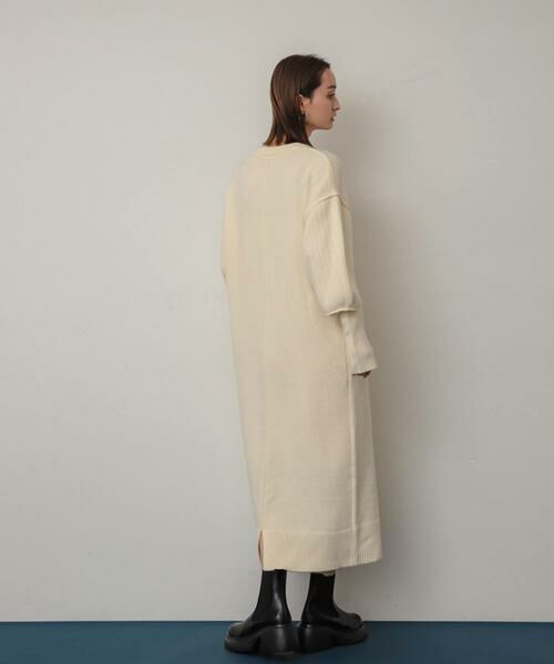 SENSE OF PLACE by URBAN RESEARCH / センスオブプレイス バイ アーバンリサーチ ワンピース | 『WEB/一部店舗限定』センターシームサムホールニットワンピース | 詳細23