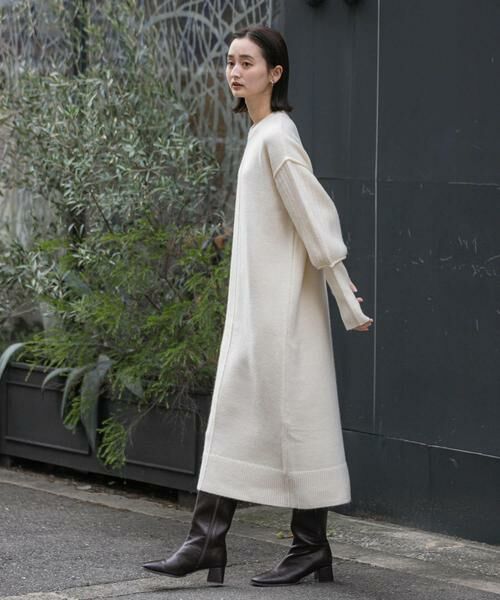 SENSE OF PLACE by URBAN RESEARCH / センスオブプレイス バイ アーバンリサーチ ワンピース | 『WEB/一部店舗限定』センターシームサムホールニットワンピース | 詳細27