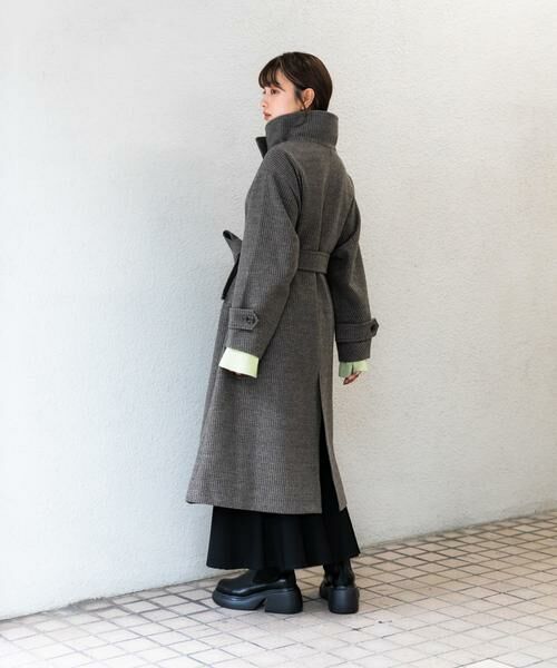 SENSE OF PLACE by URBAN RESEARCH / センスオブプレイス バイ アーバンリサーチ その他アウター | スタンドカラーロングコート | 詳細4