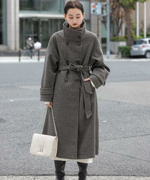 SENSE OF PLACE by URBAN RESEARCH / センスオブプレイス バイ アーバンリサーチ その他アウター | スタンドカラーロングコート | 詳細8