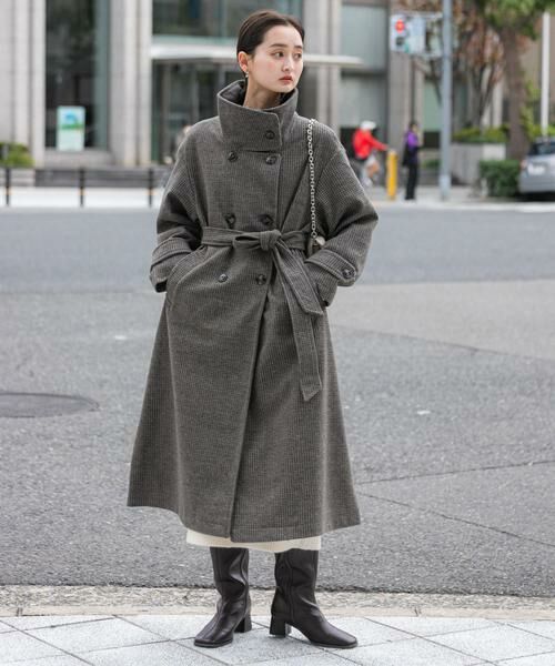 SENSE OF PLACE by URBAN RESEARCH / センスオブプレイス バイ アーバンリサーチ その他アウター | スタンドカラーロングコート | 詳細9