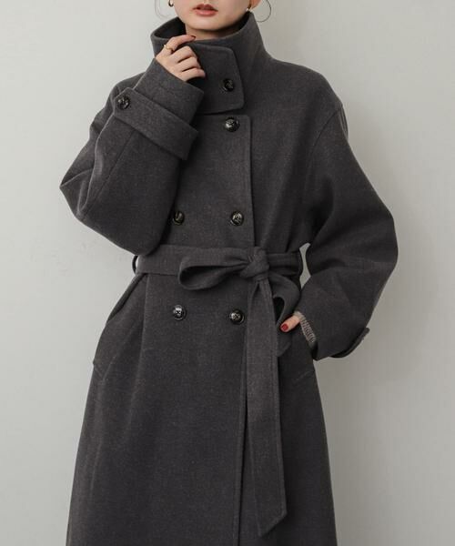 SENSE OF PLACE by URBAN RESEARCH / センスオブプレイス バイ アーバンリサーチ その他アウター | スタンドカラーロングコート | 詳細30