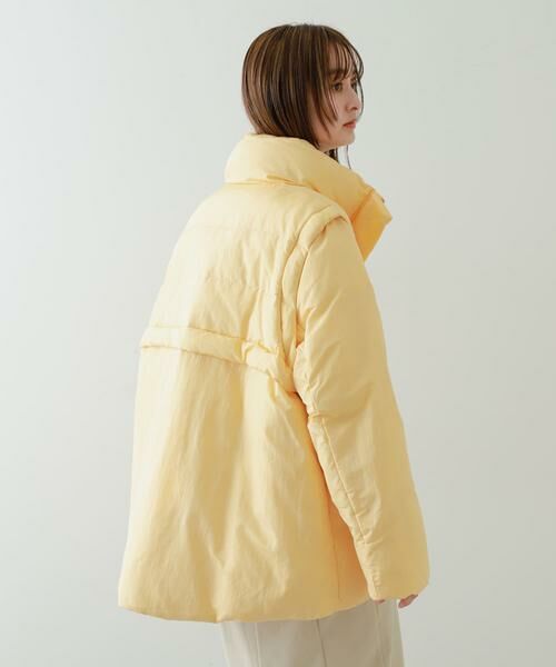 SENSE OF PLACE by URBAN RESEARCH / センスオブプレイス バイ アーバンリサーチ ダウンジャケット・ベスト | 『WEB/一部店舗限定』2WAYスタンドカラーダウン | 詳細3