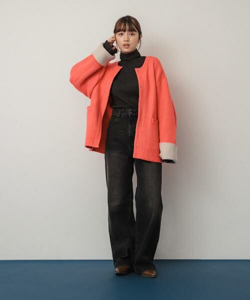 SENSE OF PLACE by URBAN RESEARCH / センスオブプレイス バイ アーバンリサーチ その他アウター | バイカラーニットコート | 詳細10