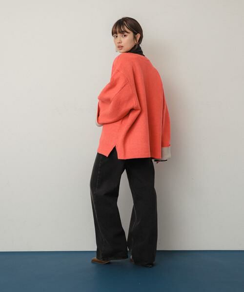 SENSE OF PLACE by URBAN RESEARCH / センスオブプレイス バイ アーバンリサーチ その他アウター | バイカラーニットコート | 詳細11