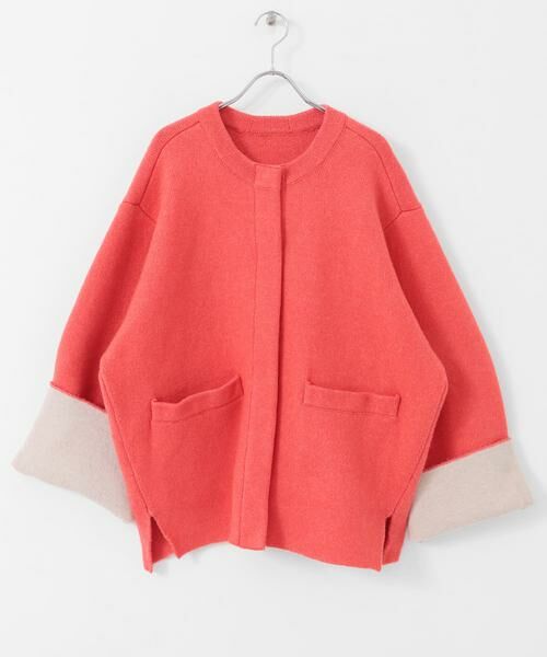 SENSE OF PLACE by URBAN RESEARCH / センスオブプレイス バイ アーバンリサーチ その他アウター | バイカラーニットコート | 詳細14