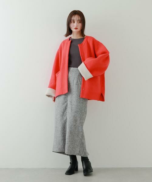 SENSE OF PLACE by URBAN RESEARCH / センスオブプレイス バイ アーバンリサーチ その他アウター | バイカラーニットコート | 詳細3