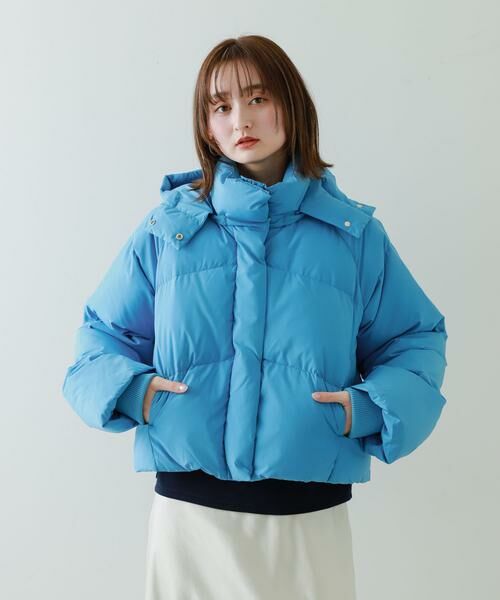 SENSE OF PLACE by URBAN RESEARCH / センスオブプレイス バイ アーバンリサーチ ダウンジャケット・ベスト | フーデット2wayショートダウン | 詳細1