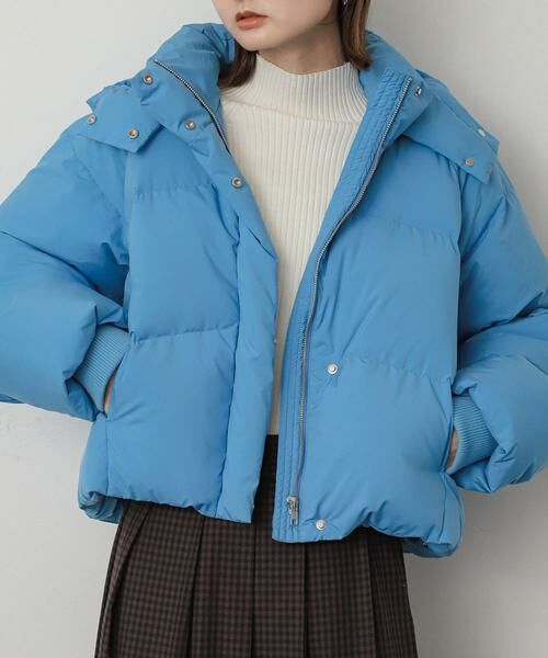 SENSE OF PLACE by URBAN RESEARCH / センスオブプレイス バイ アーバンリサーチ ダウンジャケット・ベスト | フーデット2wayショートダウン | 詳細11