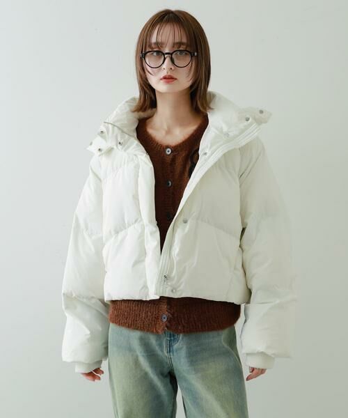 SENSE OF PLACE by URBAN RESEARCH / センスオブプレイス バイ アーバンリサーチ ダウンジャケット・ベスト | フーデット2wayショートダウン | 詳細16