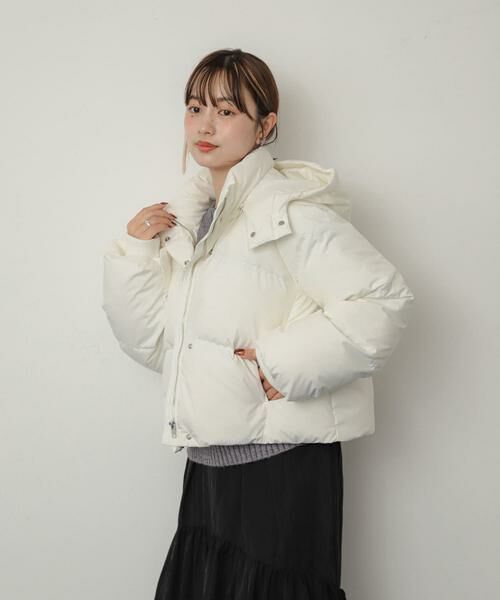 SENSE OF PLACE by URBAN RESEARCH / センスオブプレイス バイ アーバンリサーチ ダウンジャケット・ベスト | フーデット2wayショートダウン | 詳細25