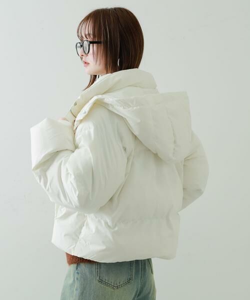 SENSE OF PLACE by URBAN RESEARCH / センスオブプレイス バイ アーバンリサーチ ダウンジャケット・ベスト | フーデット2wayショートダウン | 詳細17