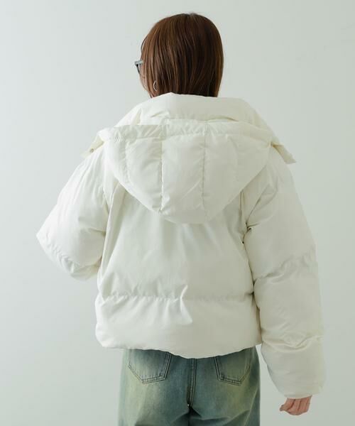 SENSE OF PLACE by URBAN RESEARCH / センスオブプレイス バイ アーバンリサーチ ダウンジャケット・ベスト | フーデット2wayショートダウン | 詳細18