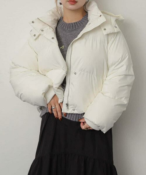 SENSE OF PLACE by URBAN RESEARCH / センスオブプレイス バイ アーバンリサーチ ダウンジャケット・ベスト | フーデット2wayショートダウン | 詳細23