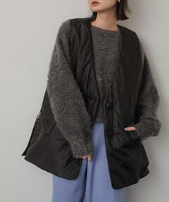 SENSE OF PLACE by URBAN RESEARCH / センスオブプレイス バイ アーバンリサーチ ダウンジャケット・ベスト | サイドジップパフベスト