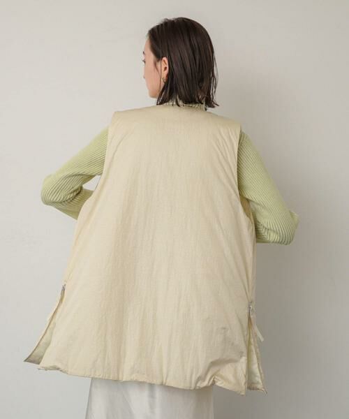 SENSE OF PLACE by URBAN RESEARCH / センスオブプレイス バイ アーバンリサーチ ダウンジャケット・ベスト | サイドジップパフベスト | 詳細5