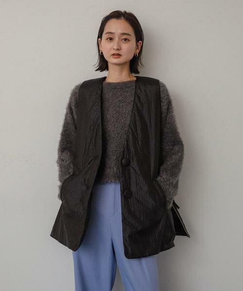 SENSE OF PLACE by URBAN RESEARCH / センスオブプレイス バイ アーバンリサーチ ダウンジャケット・ベスト | サイドジップパフベスト | 詳細20