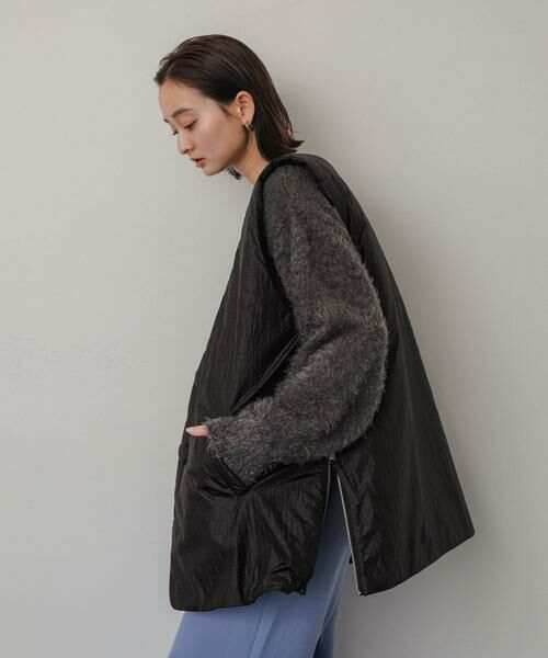 SENSE OF PLACE by URBAN RESEARCH / センスオブプレイス バイ アーバンリサーチ ダウンジャケット・ベスト | サイドジップパフベスト | 詳細21