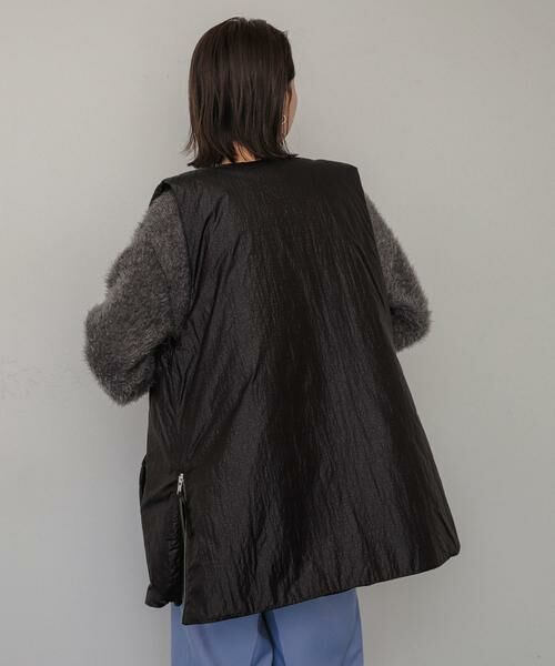 SENSE OF PLACE by URBAN RESEARCH / センスオブプレイス バイ アーバンリサーチ ダウンジャケット・ベスト | サイドジップパフベスト | 詳細22