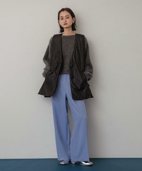 SENSE OF PLACE by URBAN RESEARCH / センスオブプレイス バイ アーバンリサーチ ダウンジャケット・ベスト | サイドジップパフベスト | 詳細23