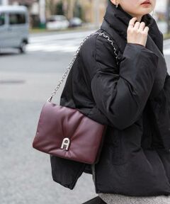 SENSE OF PLACE by URBAN RESEARCH / センスオブプレイス バイ アーバンリサーチ ショルダーバッグ | 『一部WEB限定カラー』チェーンパフバッグ