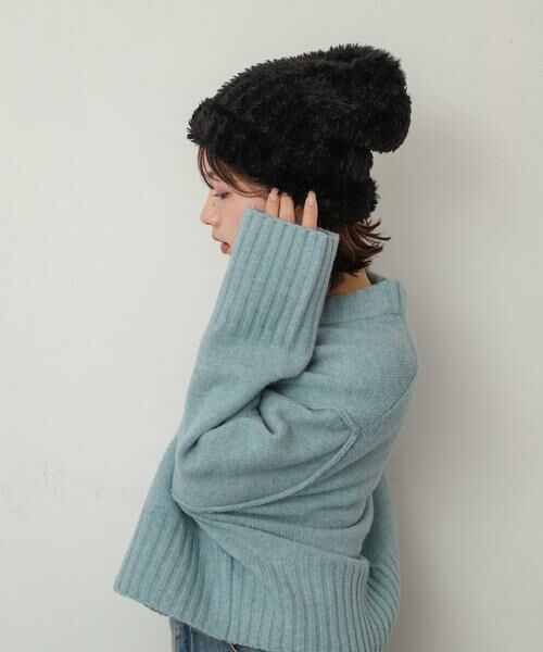 SENSE OF PLACE by URBAN RESEARCH / センスオブプレイス バイ アーバンリサーチ ニットキャップ | シャギーニットキャップ | 詳細11