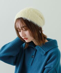 SENSE OF PLACE by URBAN RESEARCH / センスオブプレイス バイ アーバンリサーチ ニットキャップ | 『別注』さらさ×SENSE OF PLACE　シャギービーニー