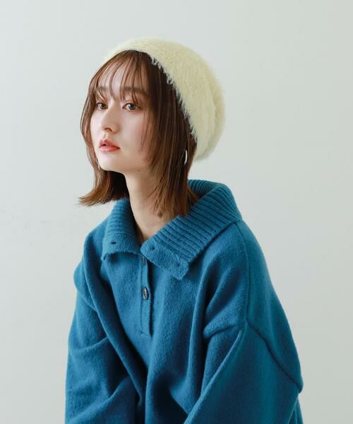 SENSE OF PLACE by URBAN RESEARCH / センスオブプレイス バイ アーバンリサーチ ニットキャップ | 『別注』さらさ×SENSE OF PLACE　シャギービーニー | 詳細1