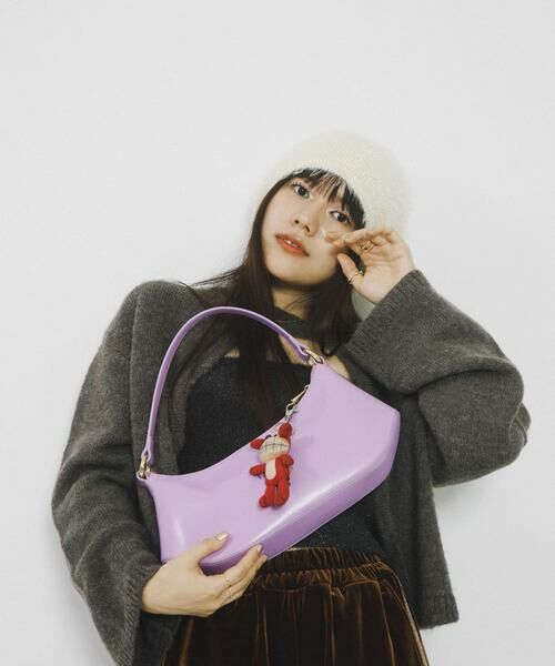 SENSE OF PLACE by URBAN RESEARCH / センスオブプレイス バイ アーバンリサーチ ニットキャップ | 『別注』さらさ×SENSE OF PLACE　シャギービーニー | 詳細3