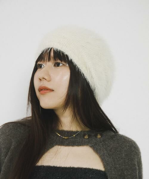 SENSE OF PLACE by URBAN RESEARCH / センスオブプレイス バイ アーバンリサーチ ニットキャップ | 『別注』さらさ×SENSE OF PLACE　シャギービーニー | 詳細6