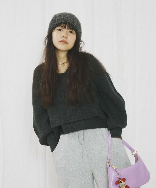 SENSE OF PLACE by URBAN RESEARCH / センスオブプレイス バイ アーバンリサーチ ニットキャップ | 『別注』さらさ×SENSE OF PLACE　シャギービーニー | 詳細22